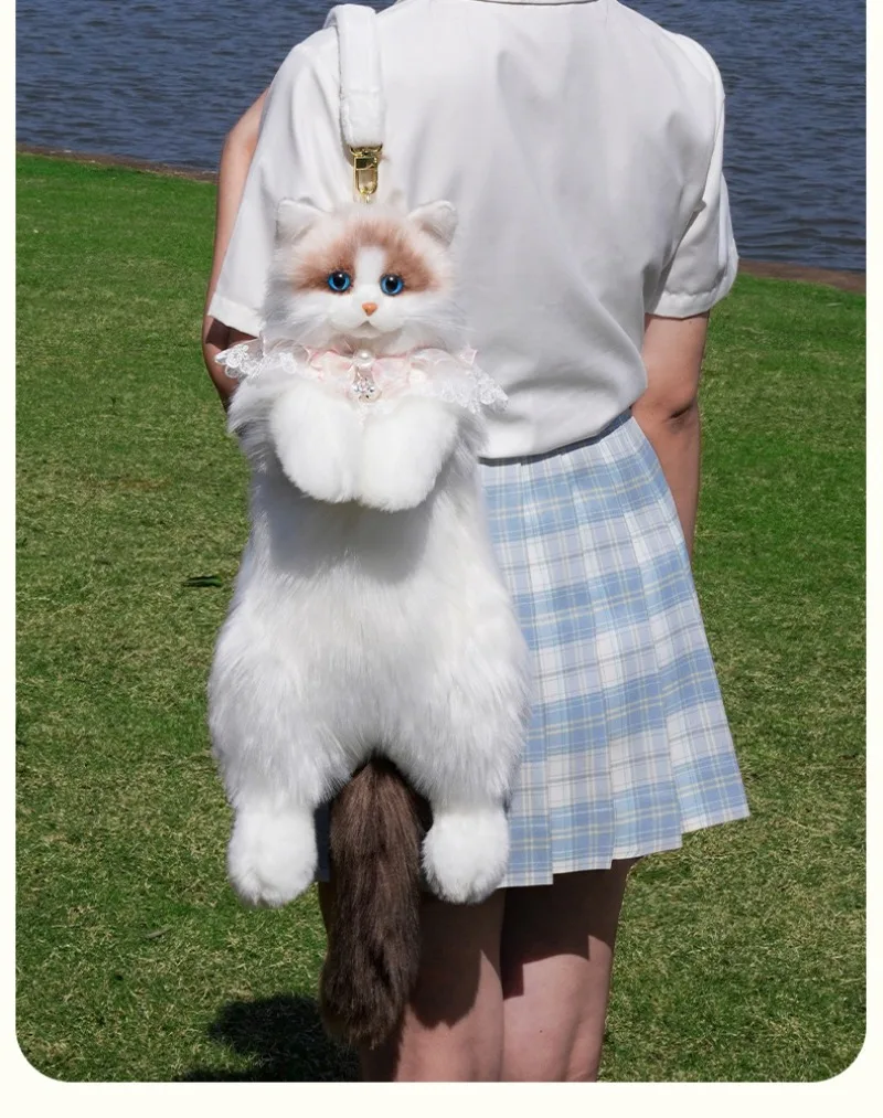 

Рюкзак женские аксессуары милый модный аниме кот рюкзак кукла игрушка уличные прогулочные принадлежности Kawaii девушка подарок на день рождения оптом