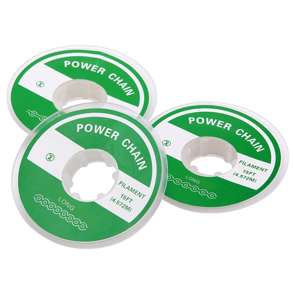 3 Rollen AZDENT Dental Kieferorthopädisches elastisches Ultra-Gummi-Power-Chain-Band, transparent, Farbe, Größe lang, kurz, durchgehend, 15 Fuß/Rolle – Detail 11