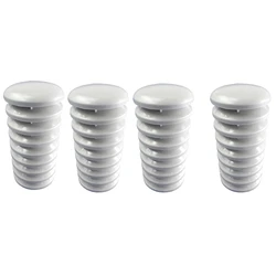 HOT SALE 4X White Plastic Outer Shield For Thermo Hygro Sensor, For Weather Station (Transmitter / Thermo Hygro Sensor)