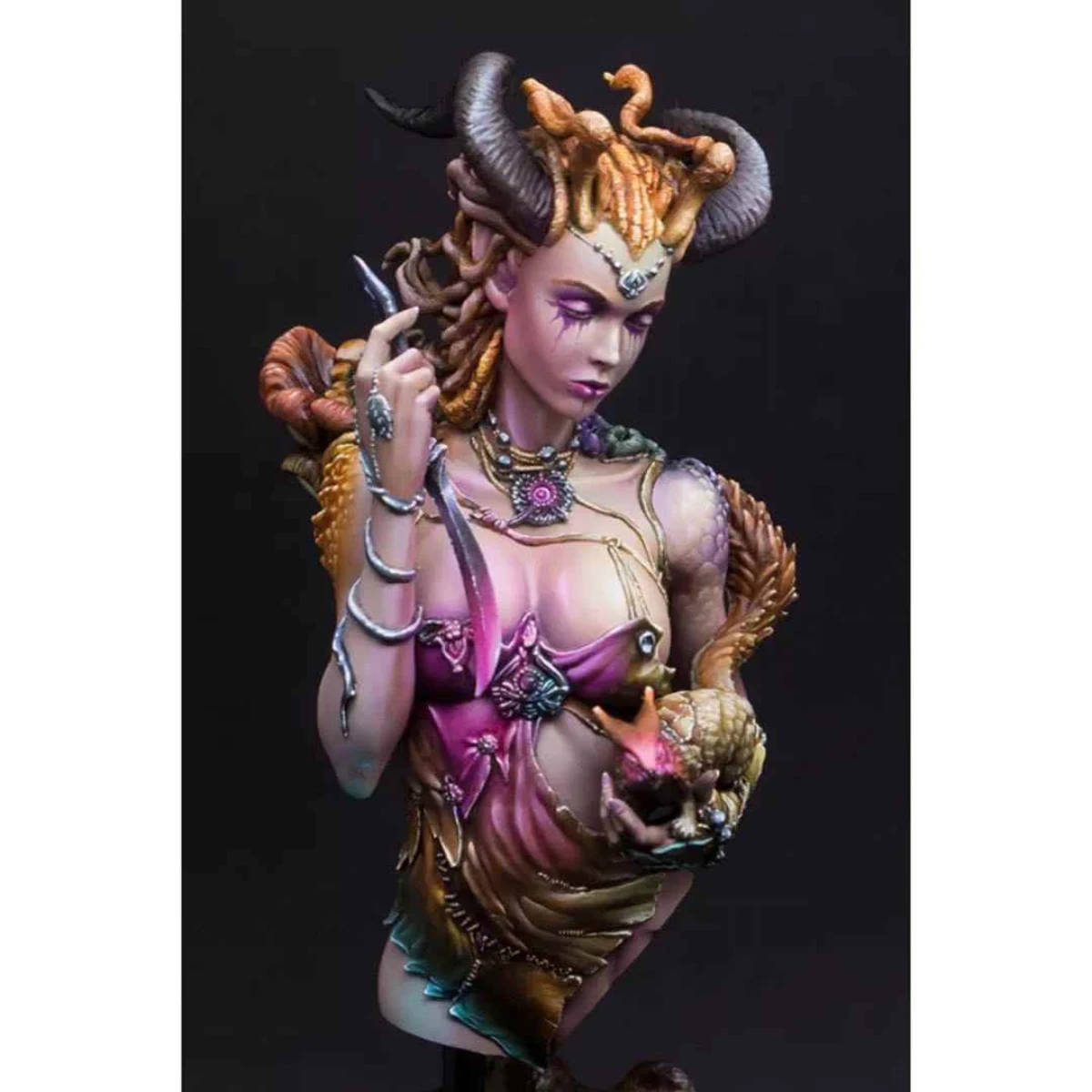 1/12 resin soldier model GK half figure - fantasy theme - unassembled and unpainted DIY kit 942X