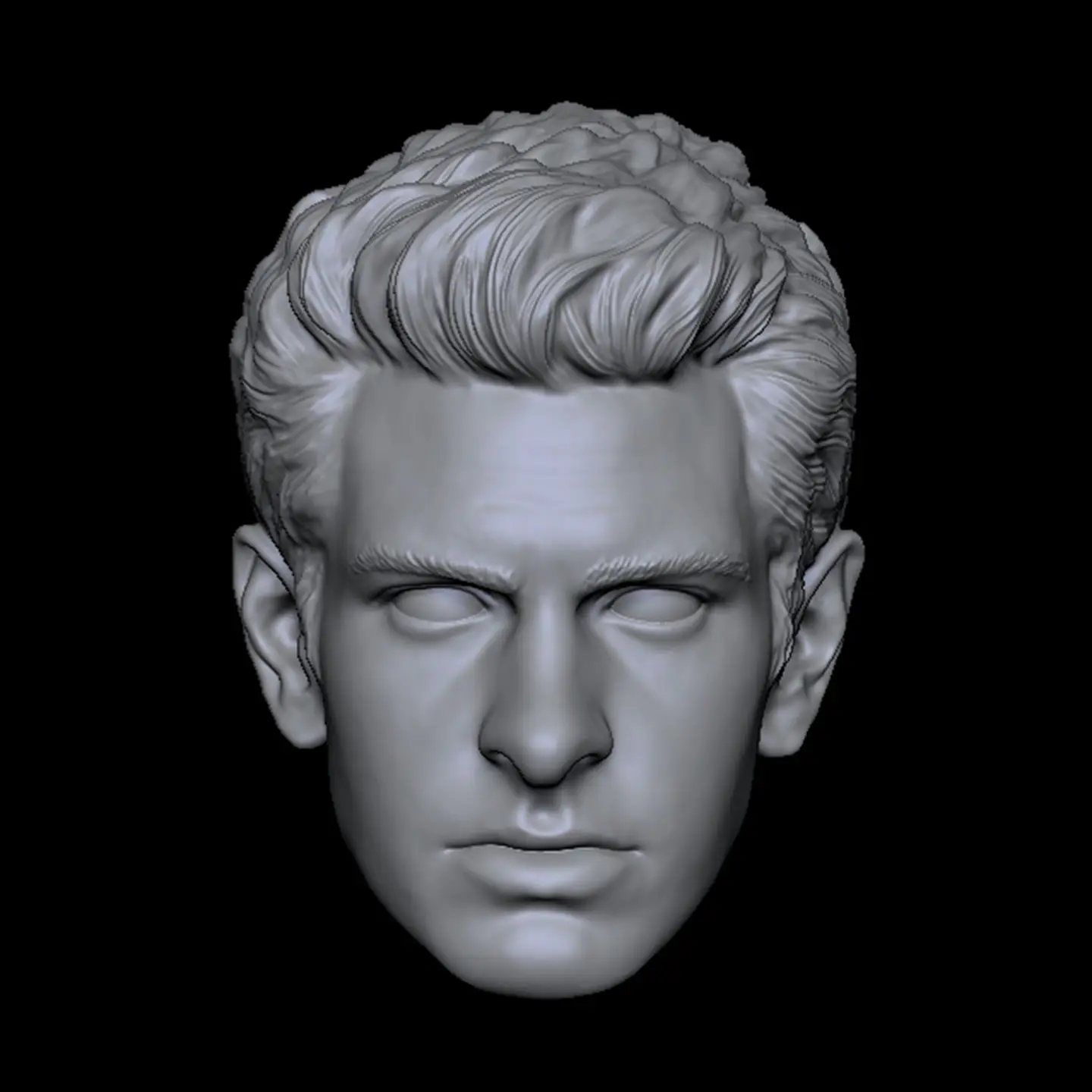 

HL059 DIY Customized 1/18 1/12 1/10 AG Peter Unpainted Head Sculpt for 3.75" 6" 7" Figure SHF ML Mafex Mez NECA Mcf