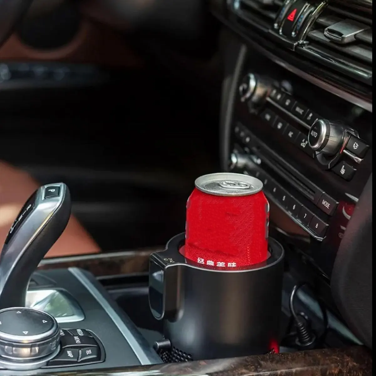 كوب سيارة محمول دافئ وبارد، كوب تسخين قهوة ذكي 2 في 1، حامل أكواب ساخن وبارد للسيارة #1