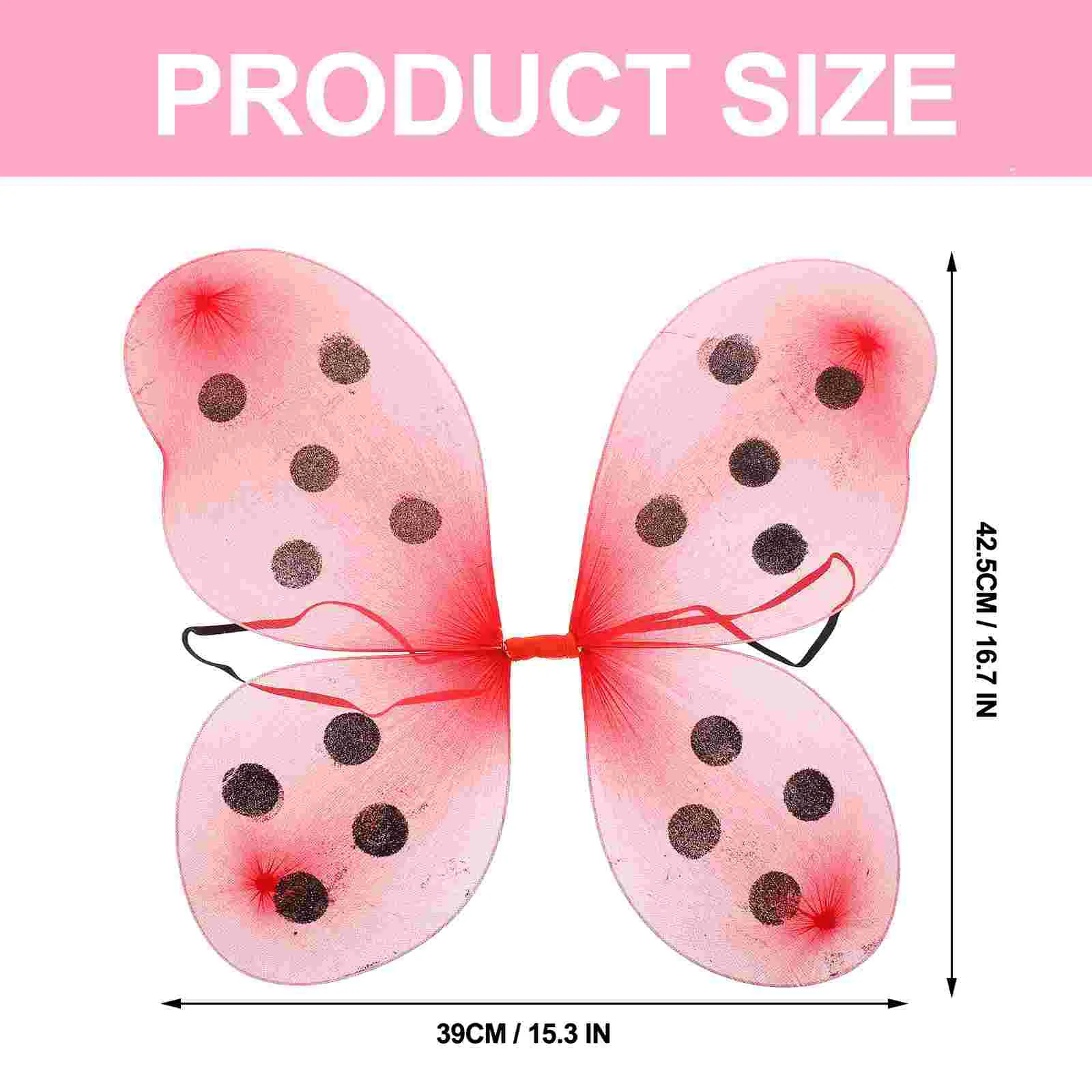 Accessoires de Costume d'ailes de coccinelle pour enfants, nouveauté à usage spécial, jouets cadeaux pour Halloween, cadeaux de fête de carnaval