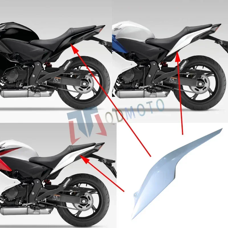 

For Honda CBR600F 2011 2012 2013 Motorcycle Accessories Unpainted Rear Tail Left and Right Side Cover ABS Injection Fairing