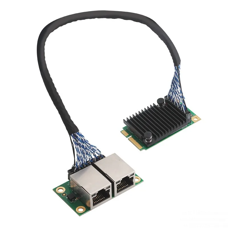 2L-EXT mini pcie network interface card expansion card two intel i211/210 gigabit network ports