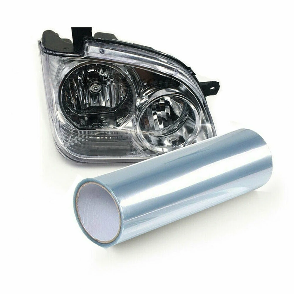 1pcs 30*180cm Car Light Protective Film Headlight Tail Lamp Sticker Wrap Accessories For Cars Motorcycles Suv Trucks