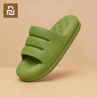 Youpin Mute EVA Sofa Slides Women Thick Sole Soft Indoor Slipper Women Anti-slip Sandals Men Summer Platform Shoes Bath