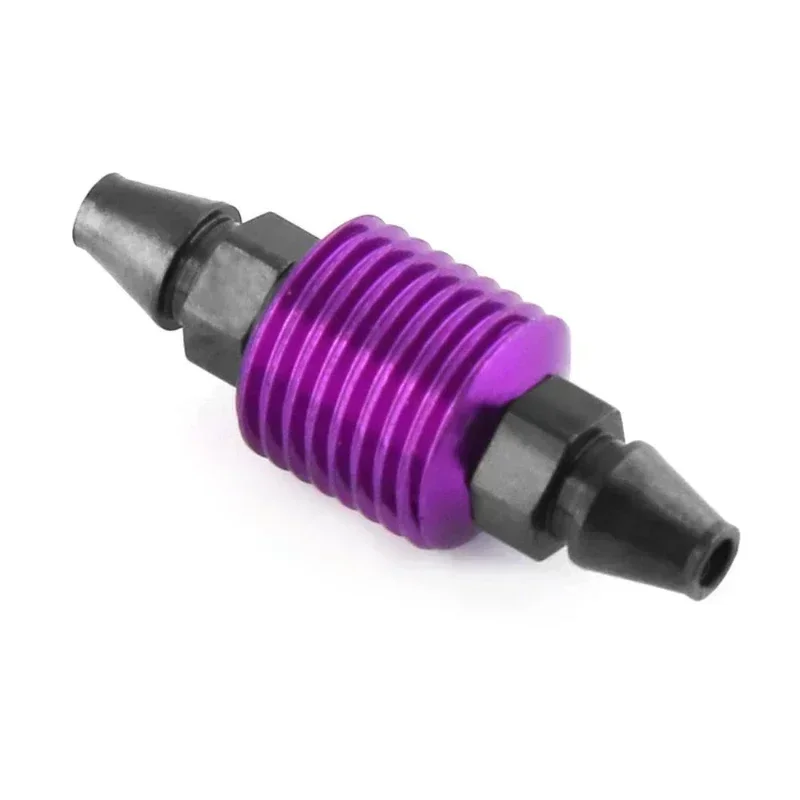 범용 금속 오일 쿨러 알루미늄 합금 연료 탱크 공기 냉각기 예비 부품 HSP 94122 94188 RC 자동차 용 1/10 연료 필터