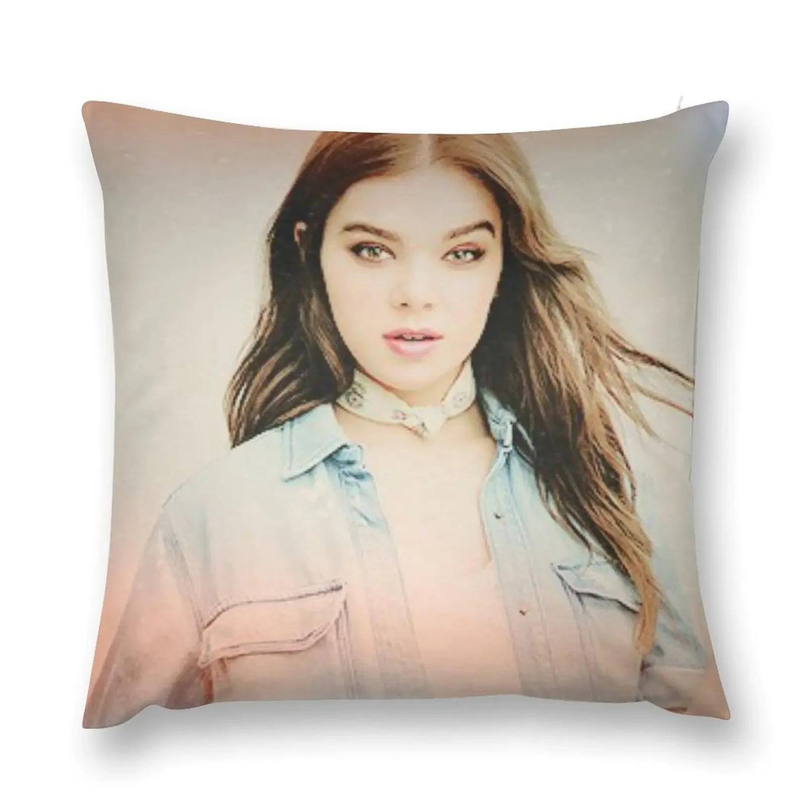 Hailee Steinfeld Throw Pillow ornamental pillows Cushion Child pillow