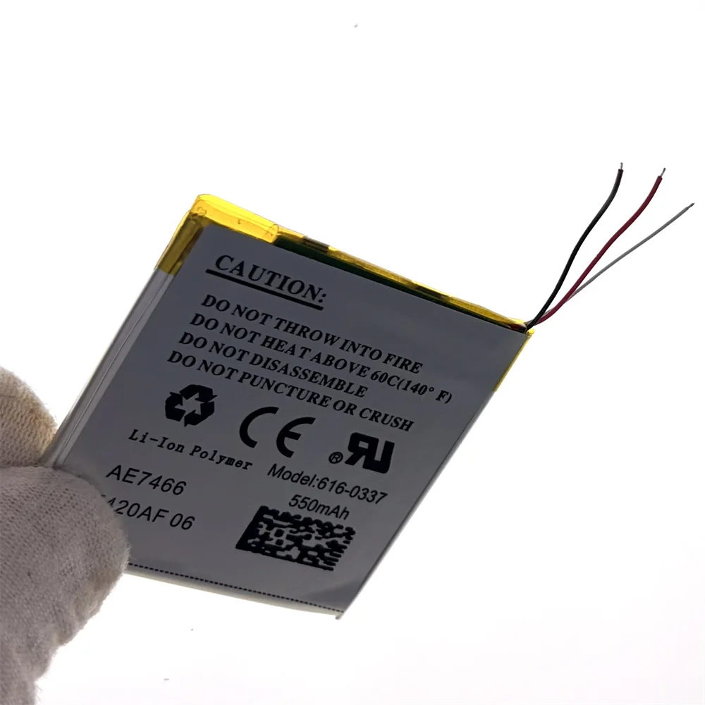 Brand New Replacement Battery 616-0337 For Apple ipod Nano 3 3G 3rd 3Gen Generation 3TH MP3 A1236 Nano3 Battery +  Free Tools
