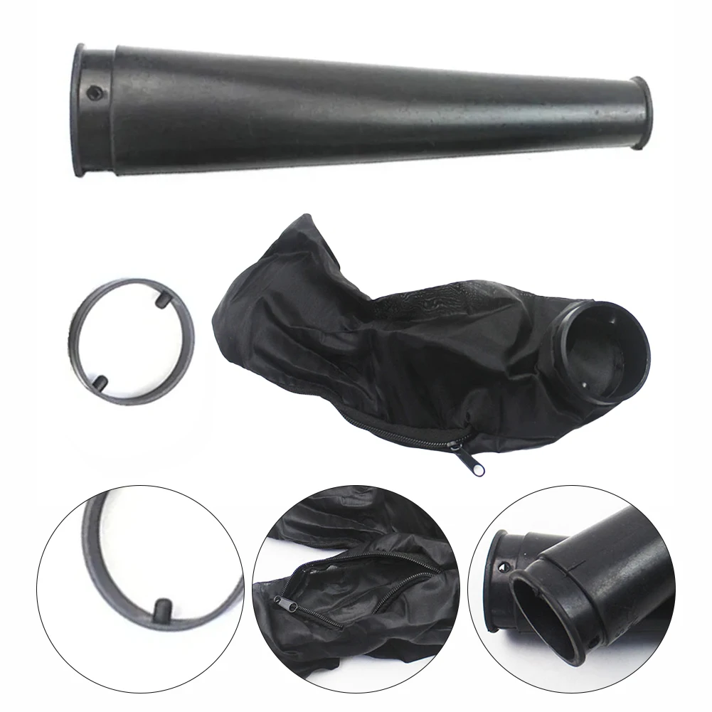 Rubber Blower Black Short Suction Nozzle DUB182 DUB183 Blower Vacuum 123245-4 Blow Pipe Blower Accessories