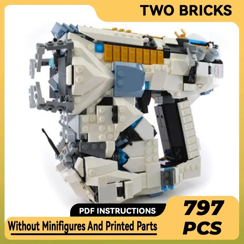 

Military Weapon Model Moc Building Bricks 797PCS Titan Gun Technology Modular Blocks Gifts Christmas Toys DIY Sets Assembly