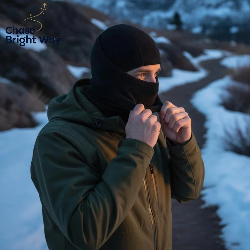 Winter Cycling Mask Thermal Windproof Ski Mask Men Women Warm Polar-fleece Outdoor Sport Motorcycle Face Mask