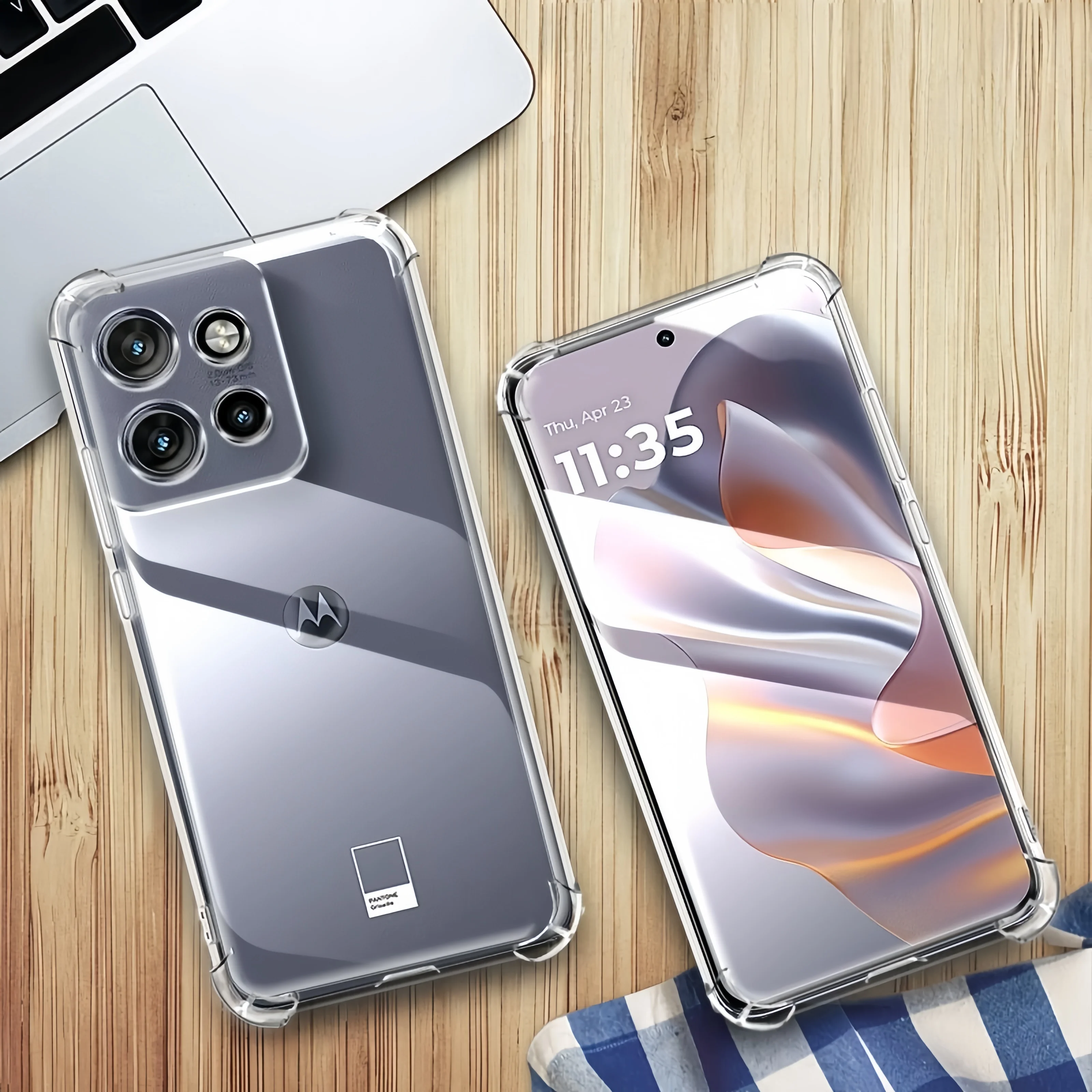 Transparent TPU Shockproof Protection Phone Case for Moto G 5G 2026 / G Play 5G 2026 - Clear