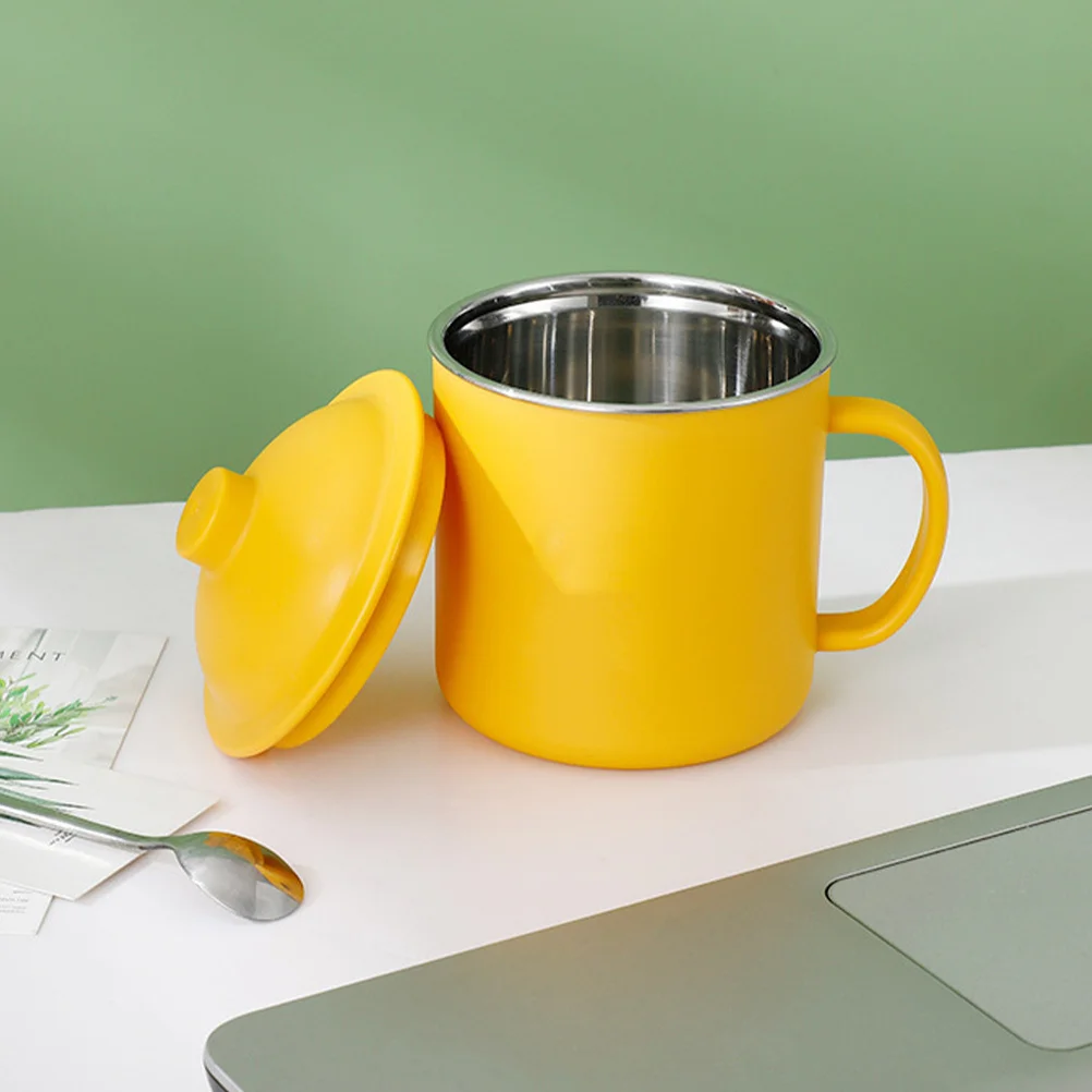 

Stainless Steel Beer Cup Sturdy Handle Water Cup Household Decorative Multi-Function Coffee Mug Practical Gift