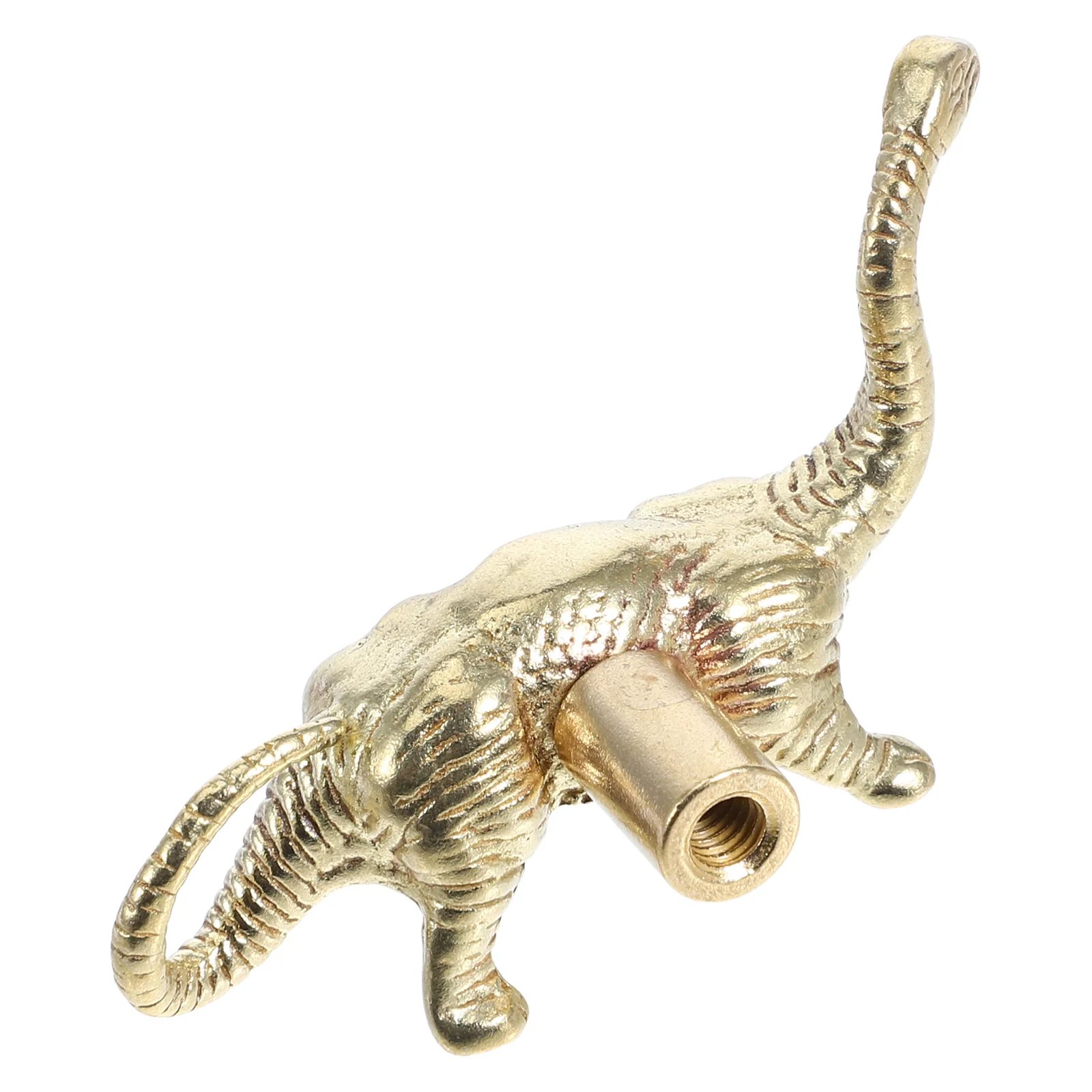 

Dinosaur Handle Drawer Knobs Animal Pulls Dresser Dressing Table Brass for Child