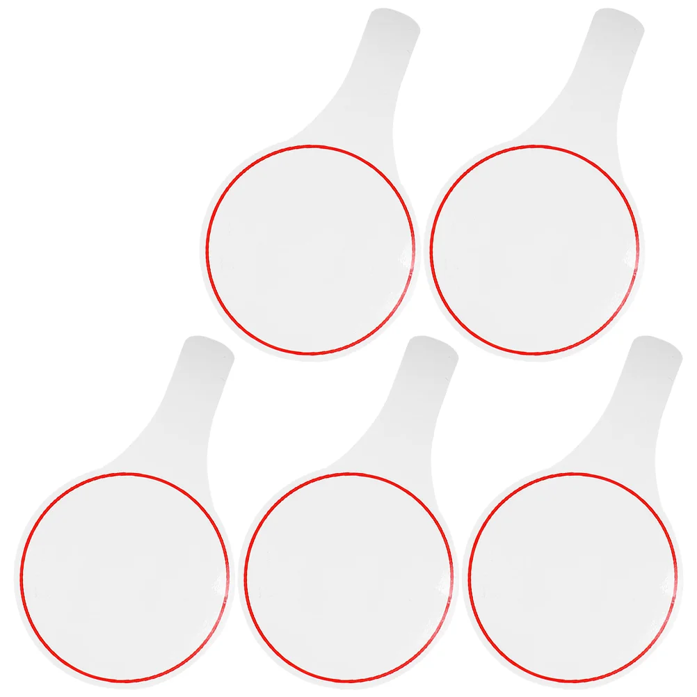 Card Scoring Board Score Single Side Write Scoreboard Candy Jar Foam Handheld White Student