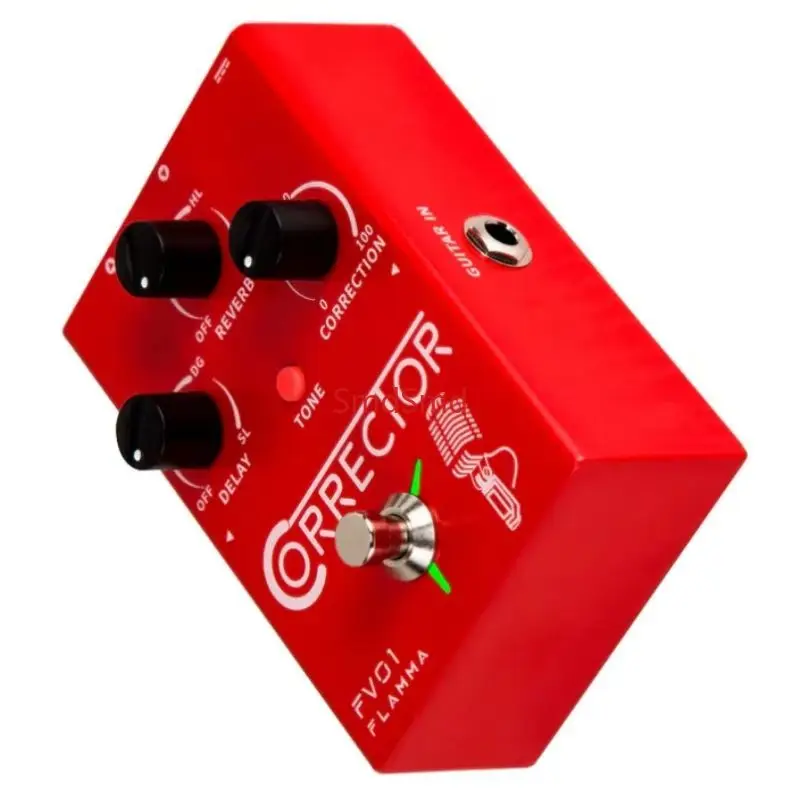 Vocal Effects Processor Pitch Correction with Delay Reverb Effect for Microphone Amplifier Stompbox Guitar