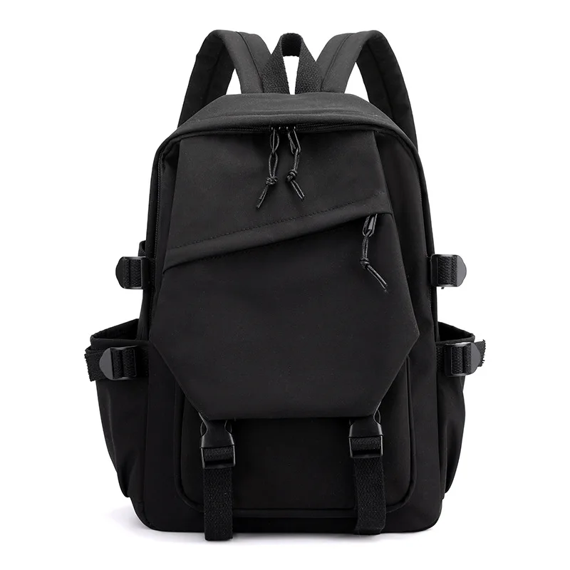 

Anime Black Backpack Teenagers Schoolbag Students Book Bag Pocket Backpacks For Girls Boys Print on Demand DIY Image