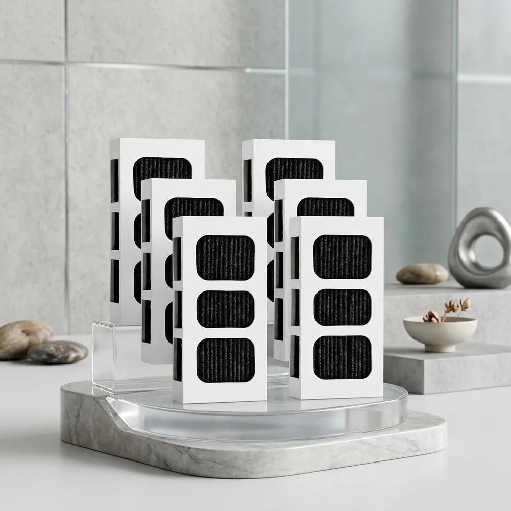 6pcs Activated Carbon Air Filter For Paultra2 Refrigerator-Deodorizer Cartridge Replacement Parts Home Appliance Accessories