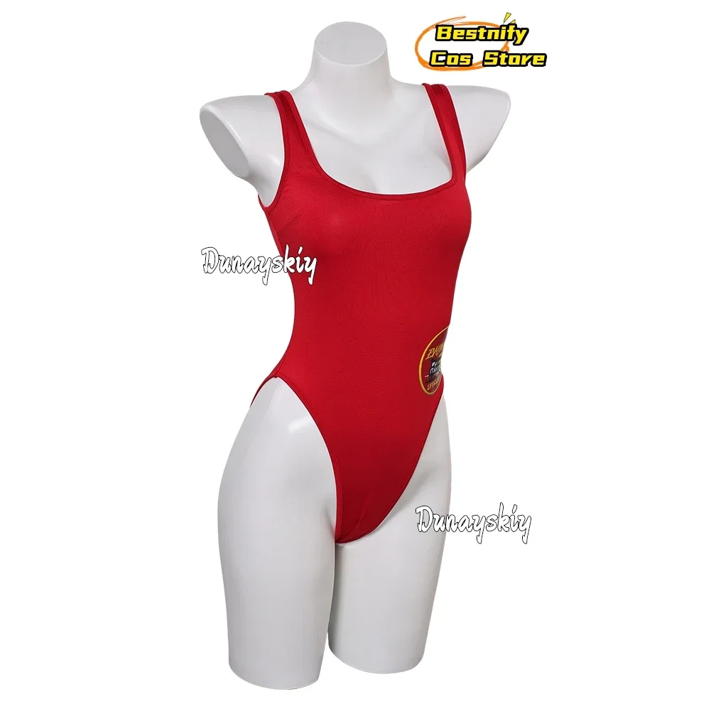 CosplayParker Cosplay Swimsuits Costume Baywatch Disguise Summer Beach Wear Swimwear Bikini Women Roleplay Zentai Suit Anime Out