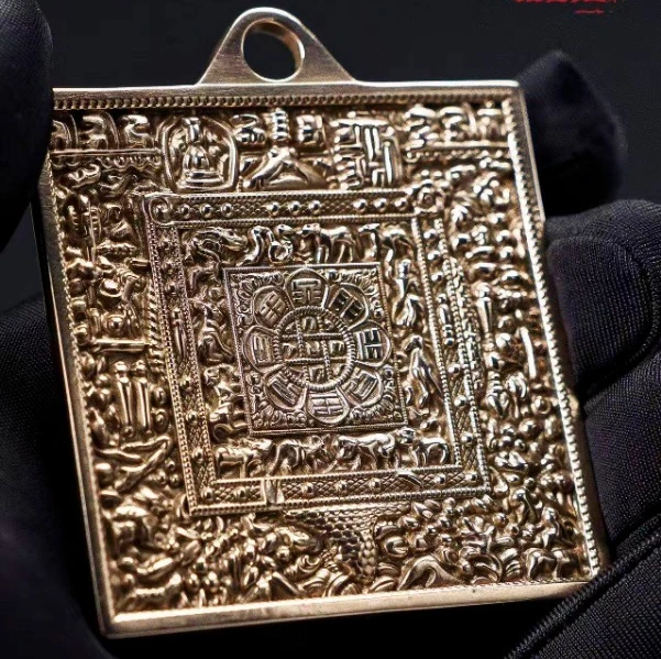 Three-dimensional Thangka-style Jiugong Card Listing, Pendant, Handle