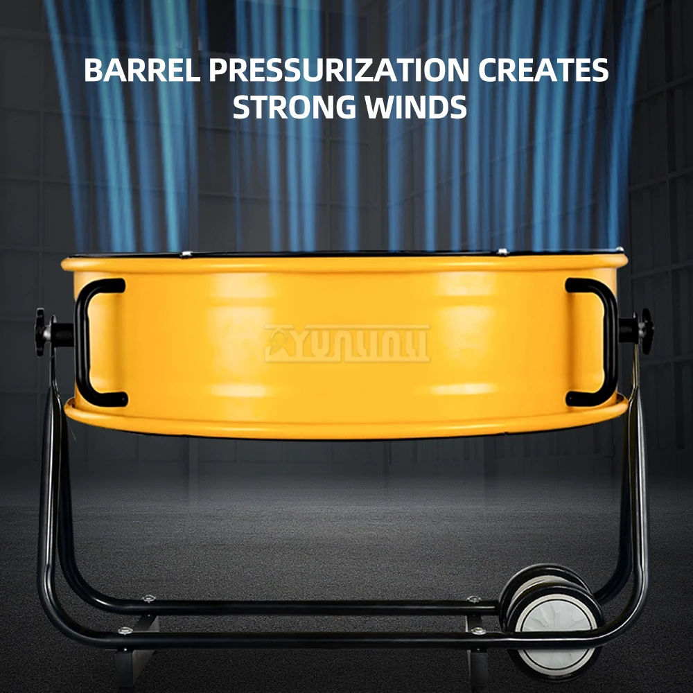 مروحة طبلة صناعية مقاس 20 بوصة، مروحة عادم قوية مع 3 سرعات Ventilador Industrial Alta Potencia