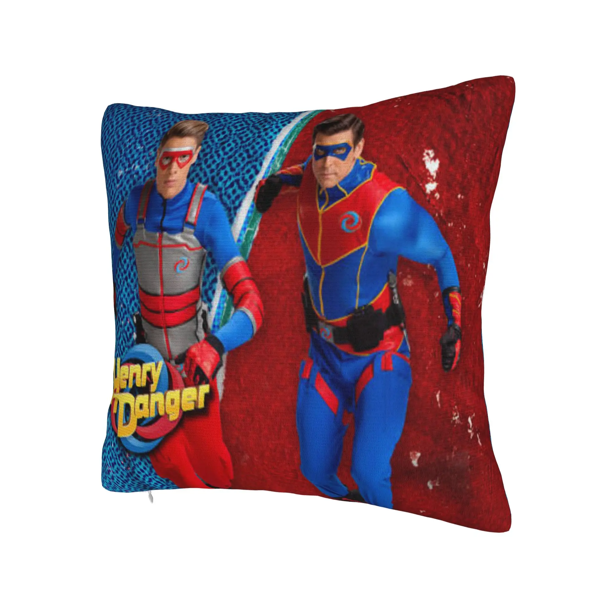 Stylish Home Captain Henry And Kid Danger  Decor Pillowcase Merch  Pillow Cover Zippered Multi-Size