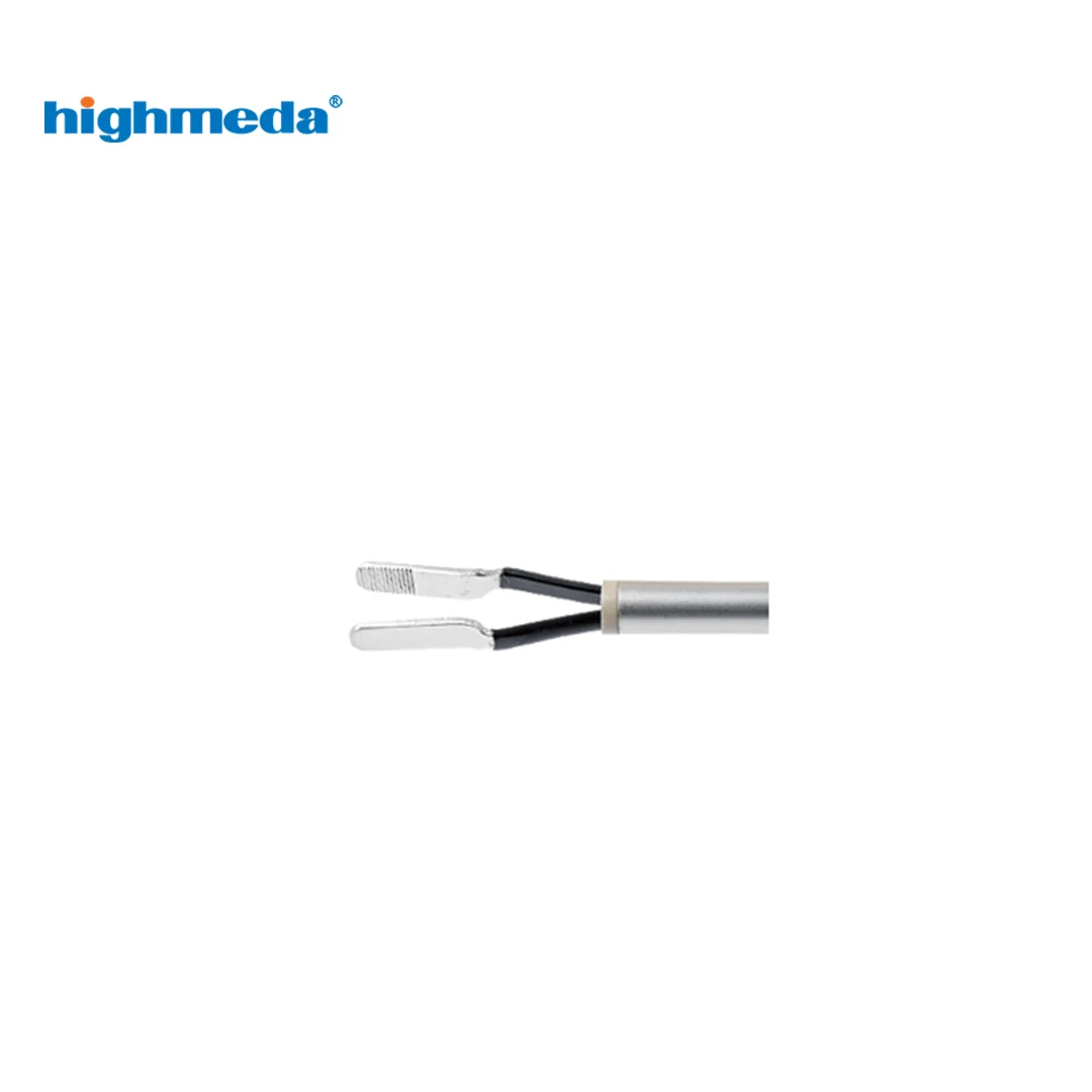 Highmeda U-Handle Stainless Steel Manual 5mm Laparoscopic Bipolar Dissection Clamp Bipolar Cable HZM350.1.5U ISO13485