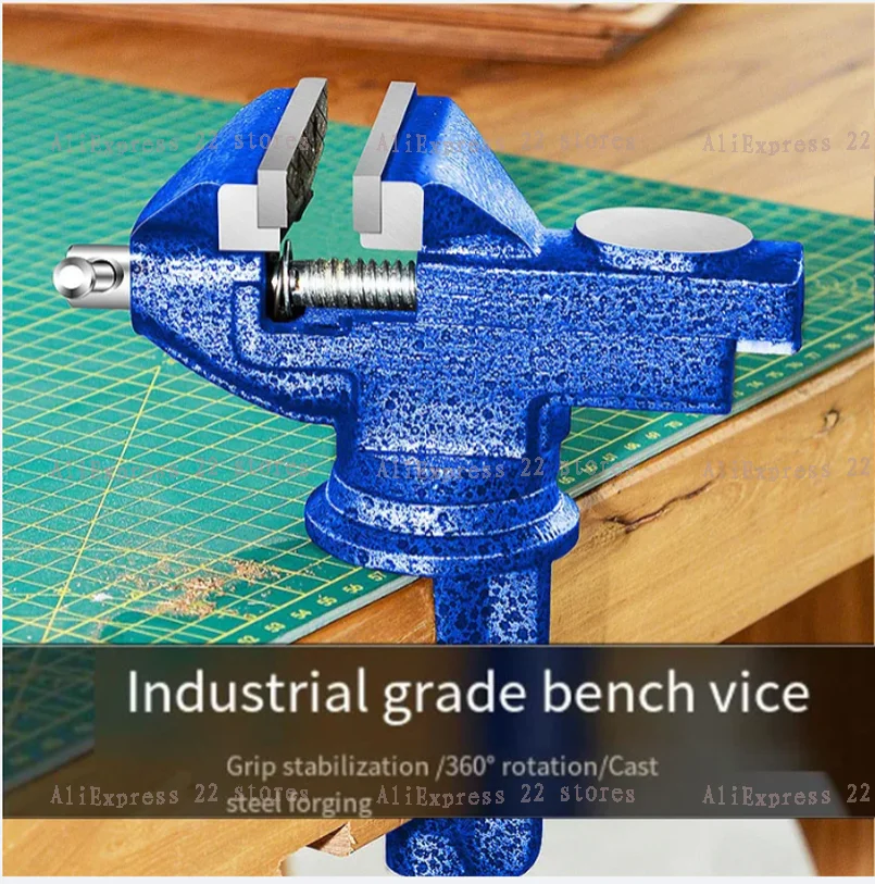 1pc Type-80 Universal Bench Vice Machine Vise Clamp Full Metal Multifunction Woodworking Tools for DIY Table Use