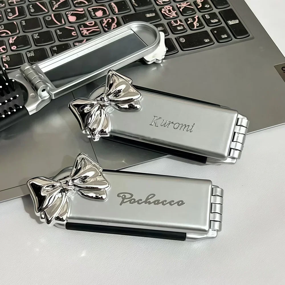 Olá kitty adorável portátil dobrável almofada de ar pente espelho de maquiagem para mulheres presente perfeito presente ideal senhoras melhor presente menina