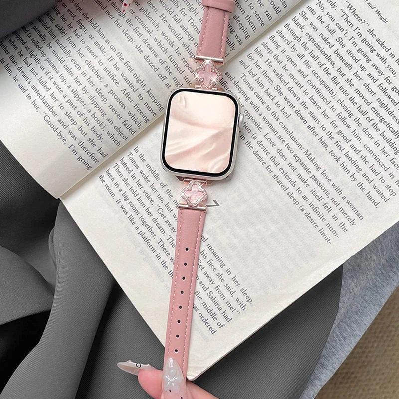 

Персонализированный клевер с инкрустацией бриллиантами, подходит для нового браслета Xiaomi 9pro, ремешка ручной работы Redmi Watch 5,