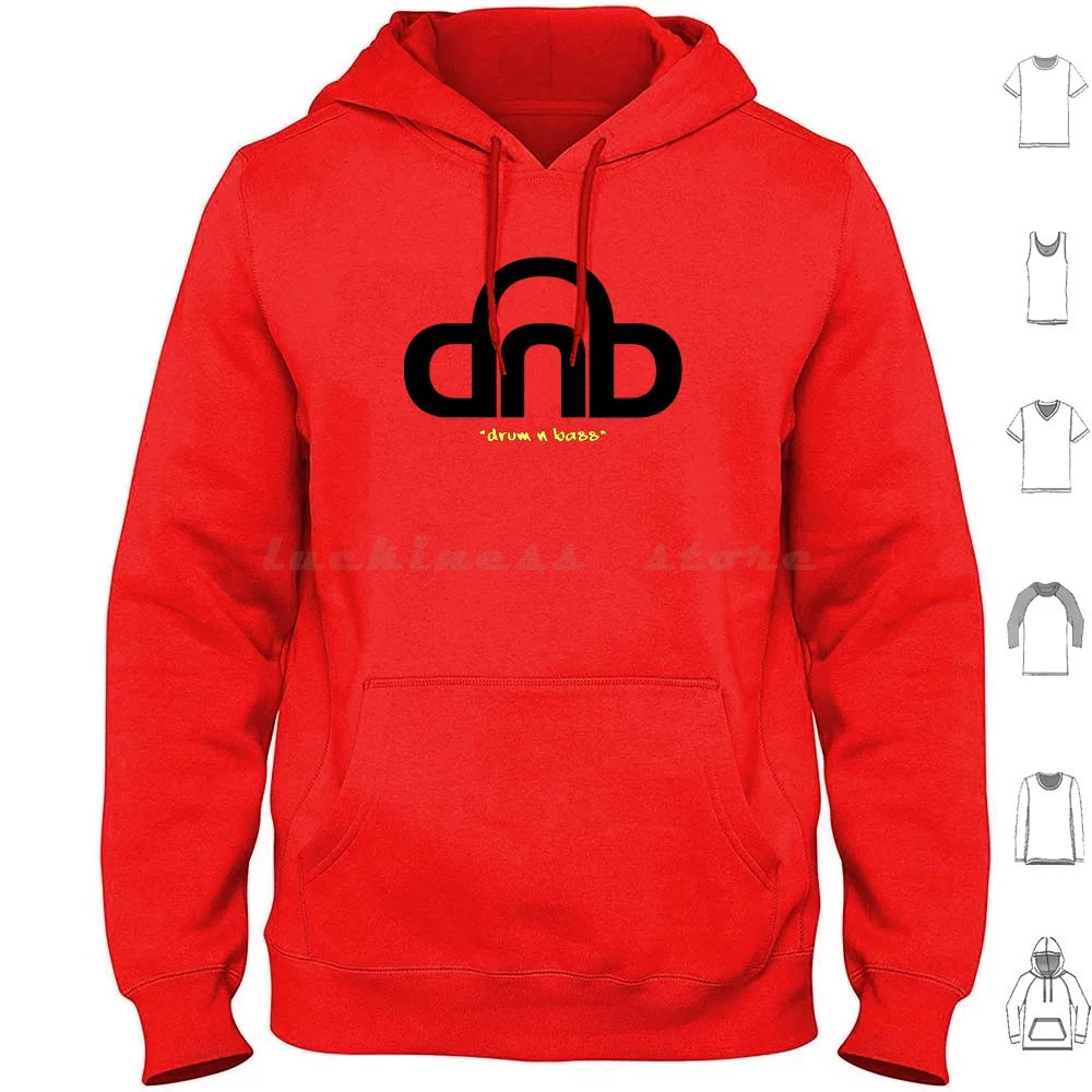 Dnb Hoodie cotton Long Sleeve Drum And Bass Drum Bass Music Techno Acid Deep Jungle Hc Hardcore Licquid Ecstasy Party Dnb Dnb