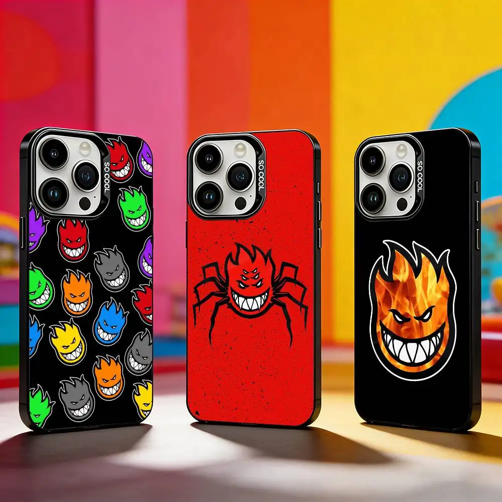 

COOL Little Fire Man Phone Case For iPhone 17,16,15,14,13,12,11 Plus,Pro Max,XS,Colored silver phone case
