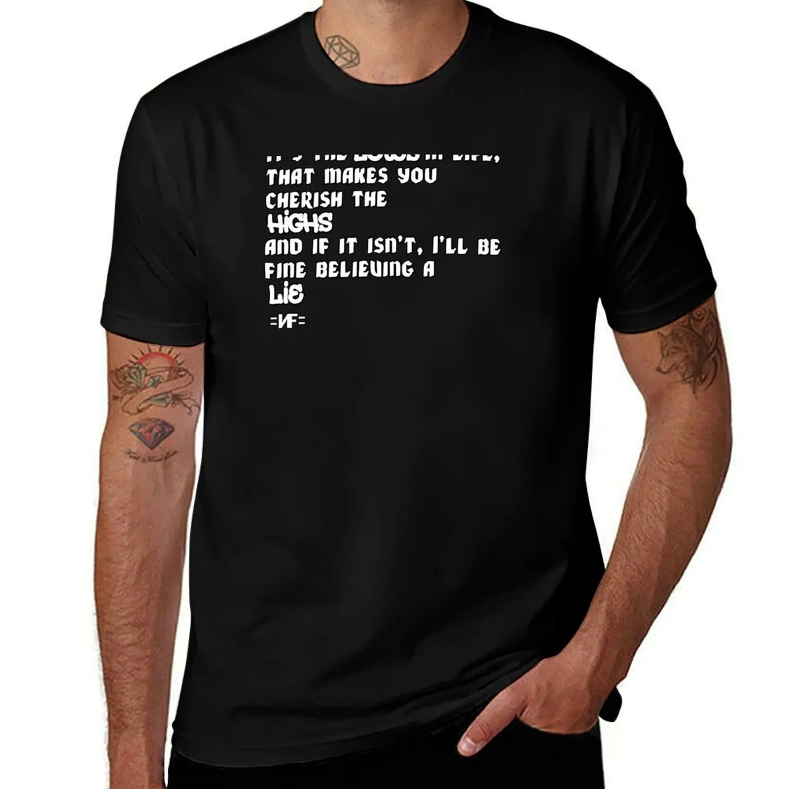 

NF shirt tshirt man graphic shirts luxury t T-Shirt You Like mens Just t man Quote T-Shirt