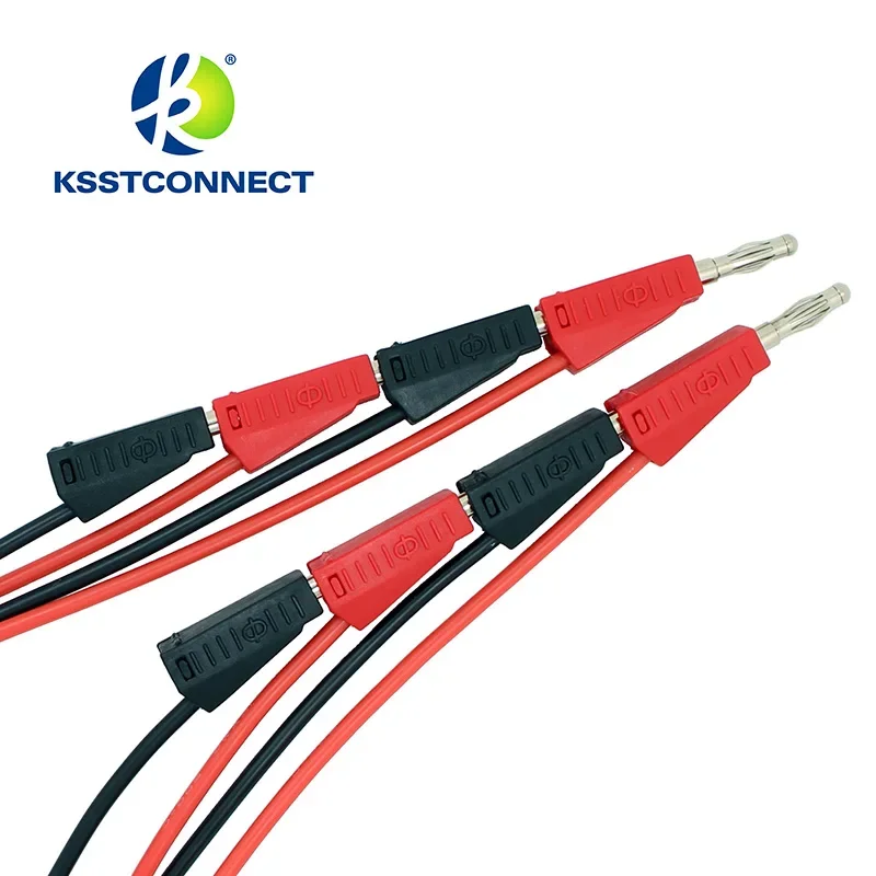 TL090 4 Mm Chuối Cắm 16AWG Thử Dẫn Xếp Chồng Chuối Cắm Kiểm Thử Test Cáp Dẫn