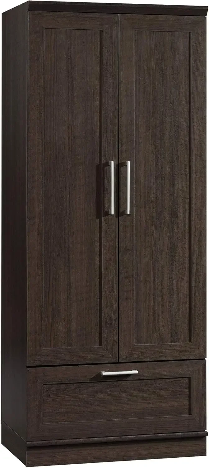 

Sauder HomePlus Wardrobe/Pantry cabinets, L: 28.98" x W: 20.95" x H: 71.18", Dakota Oak finish