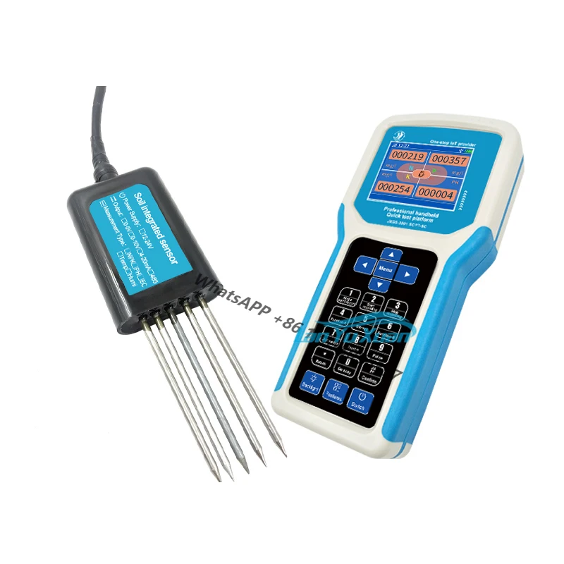 Agriculture Soil Temperature Moisture & Conductivity Sensor,EC, Handheld  3 In 1 Rapid Test Transmitter  Tester