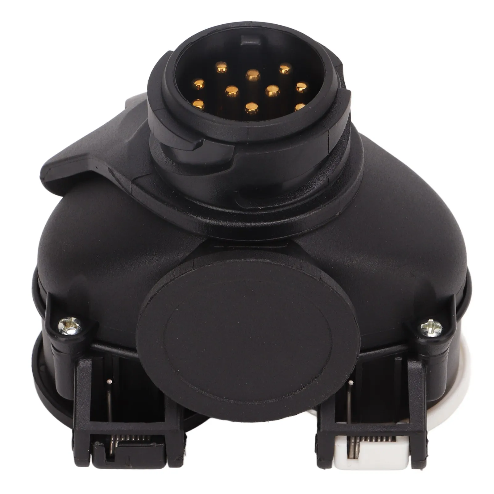 13 Pin to 7 Pin Trailer Plug Adapter Dual Socket Plug Conversion Adapter for All Trailer Plugs