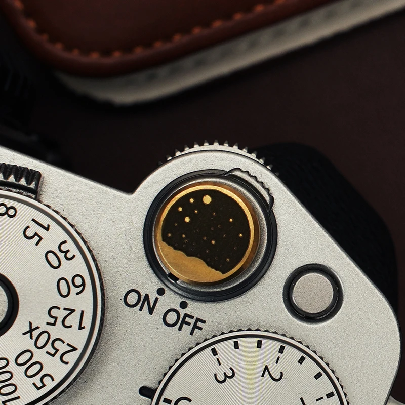 النحاس غطاء الحذاء الساخن زر الإصدار ل Fujifilm XT5 XT20 100Vi 100V XT30 XT50 لايكا