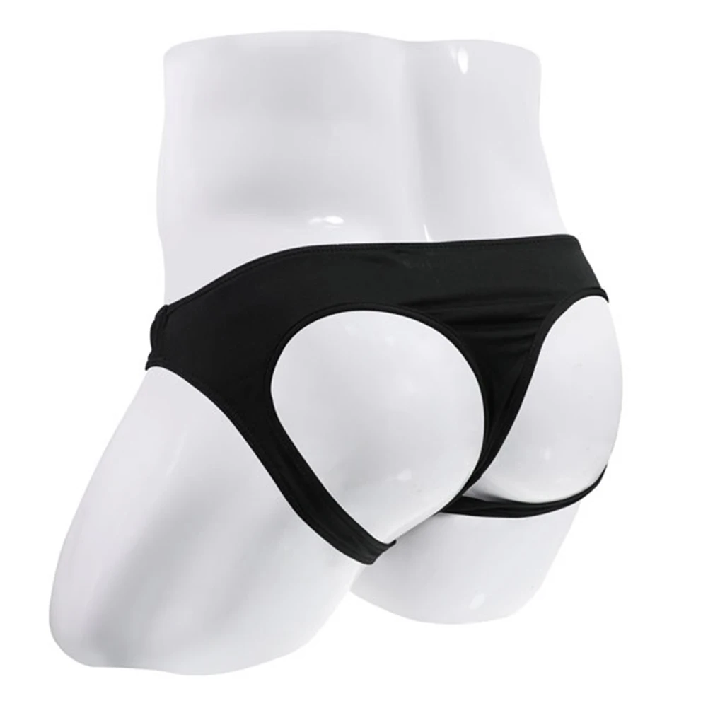 

Мужские сексуальные трусики с U-образным мешочком, нижнее белье, Трусы-стринги, открытые ягодицы, нижнее белье, соблазнительное эротическое белье