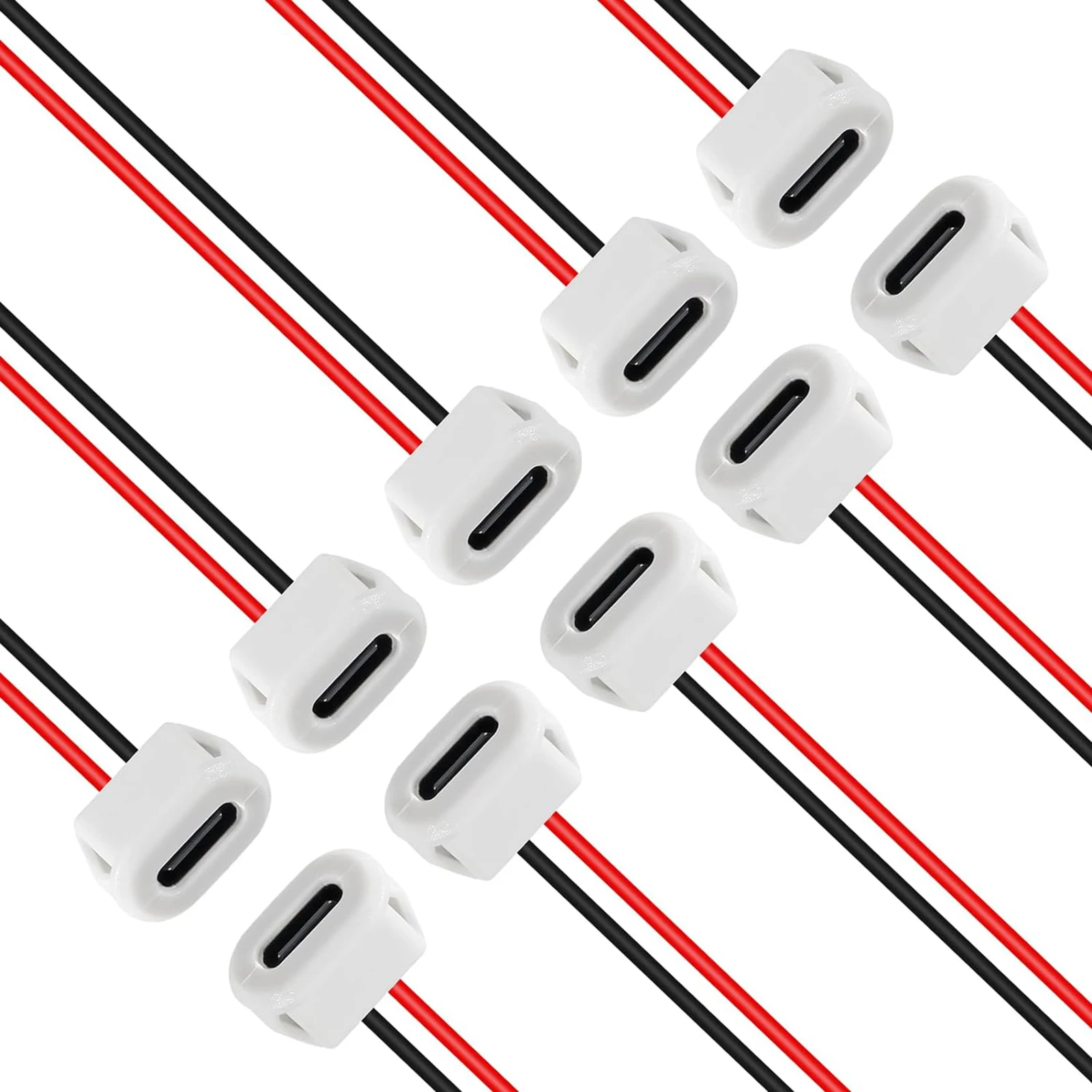 Type C USB Connector Female Chassis Waterproof Type-C With card Buckle 3A Fast Charging Port Charger Plug Socket