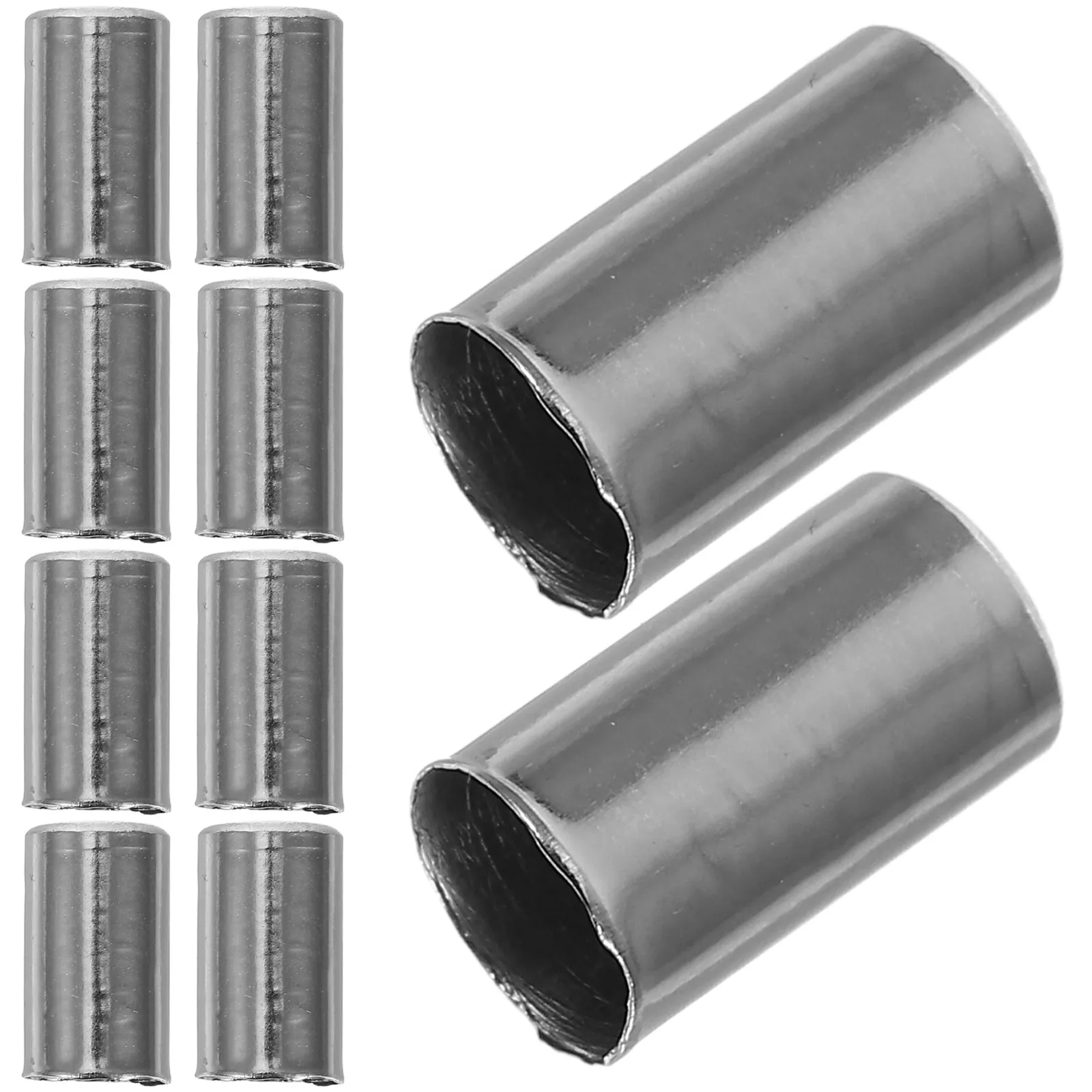 

100Pcs 5Mm Copper Bike Brake Cable End Caps Mountain Road Bicycle Cable Protector Caps for Brake Line Protection Easy Install