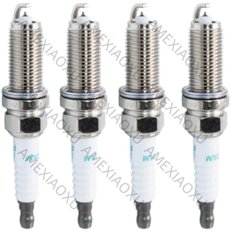4PCS 90919-01243 FK16HR-11 Dual Iridium Spark Plug For Toyota Auris Premio Ractis Urban Cruriser 1.5L 1NZ-FE Allion 2005-2016 AM
