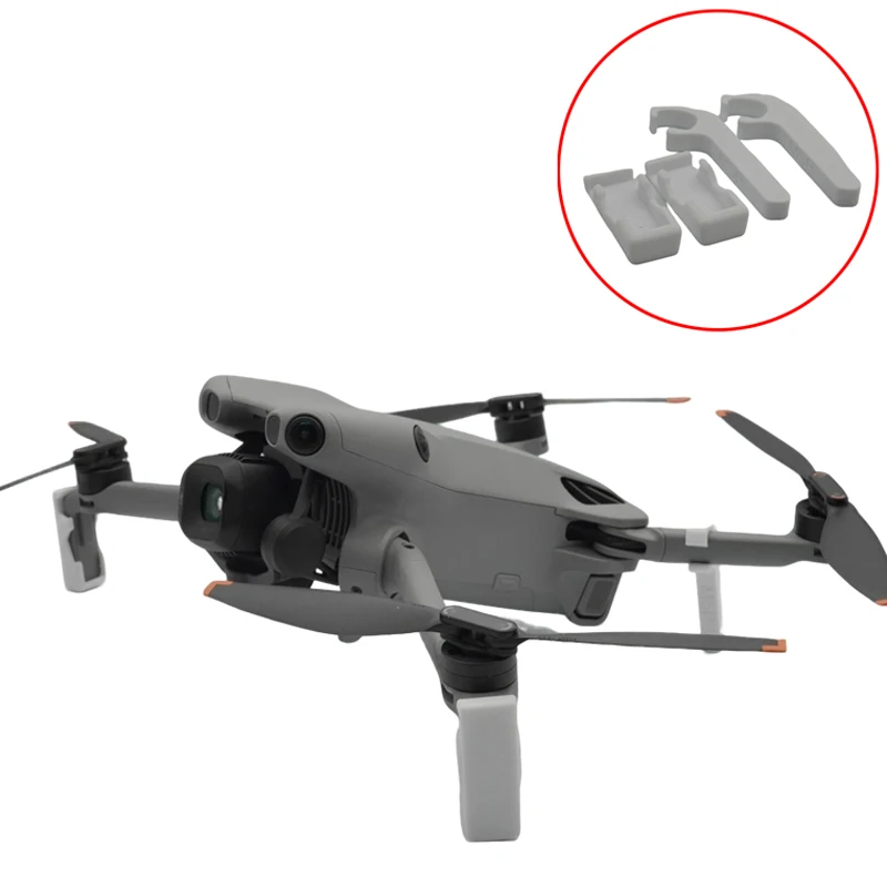 1 ensemble pour Drone DJI MINI 5 Pro RC, support de protection pour train d'atterrissage surélevé, conception confortable, accessoires modifiés Anti-abrasion
