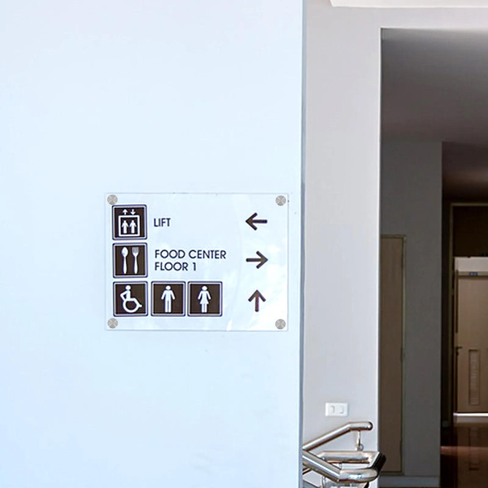 

100 шт. декоративных винтов из нержавеющей стали с колпачками для зеркал, легко устанавливаемые крепления для зеркал в ванной, рекламных щитов, стекла