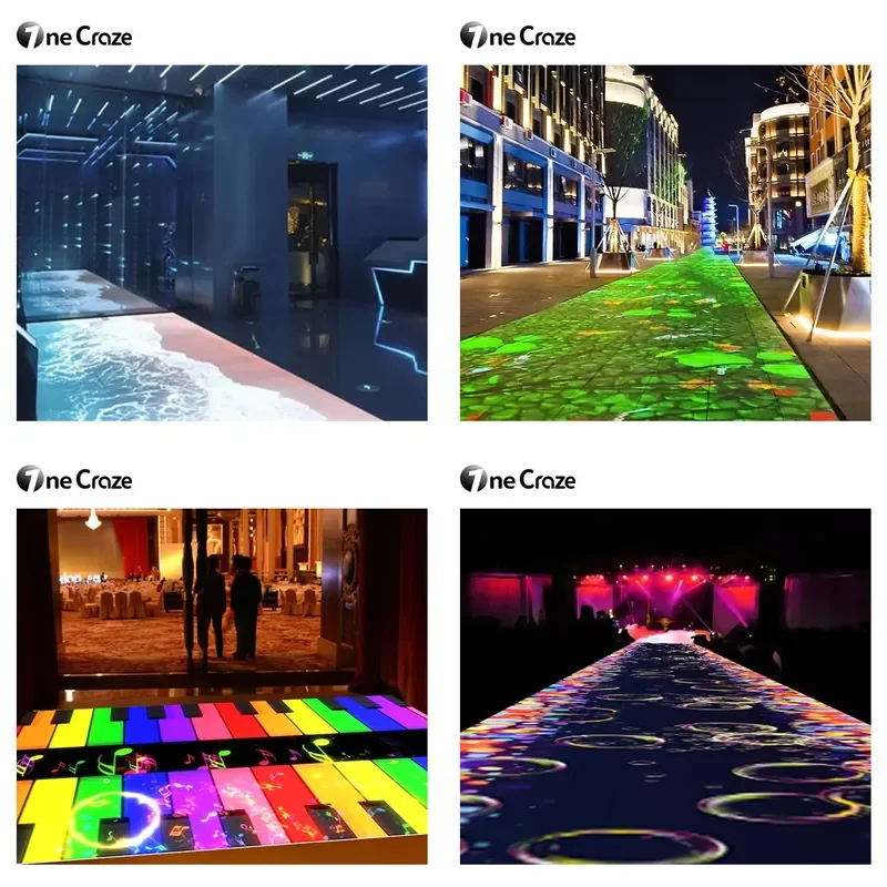 Augmented Reality Projector Interactive Art System Magic Mobile Wall Ground Floor Interactive Projection Games