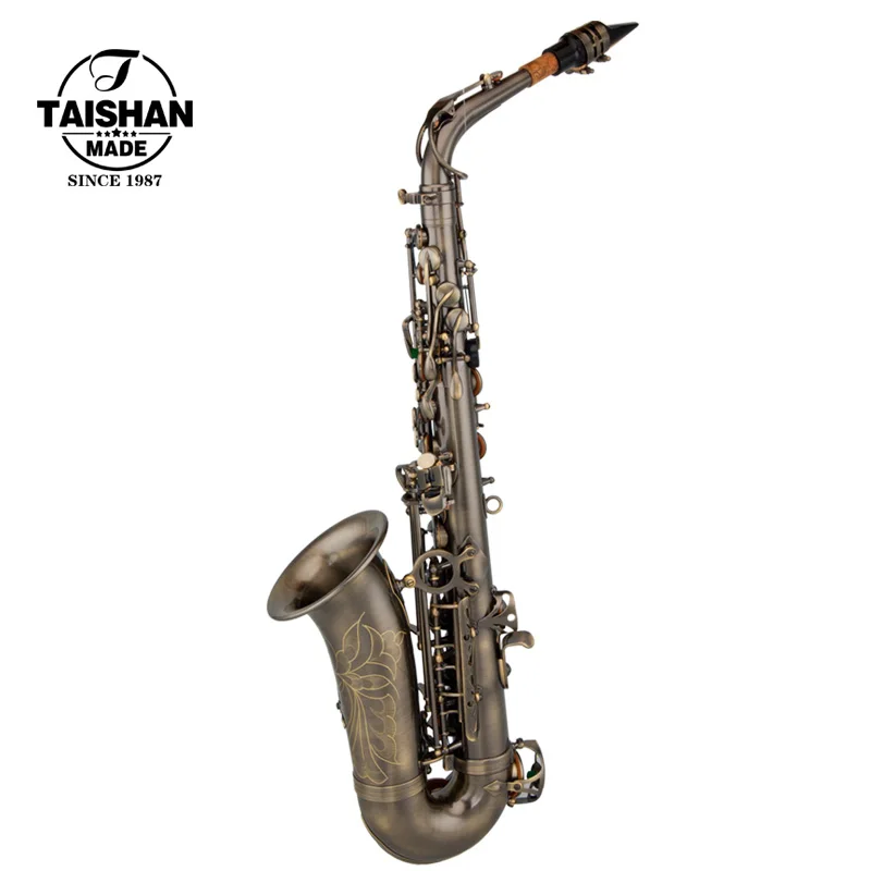 Wholesale Antique Bronze Finish Vintage Style Design Alto Saxophone EB Tone Mouthpiece Easy Install For Musicians Concert