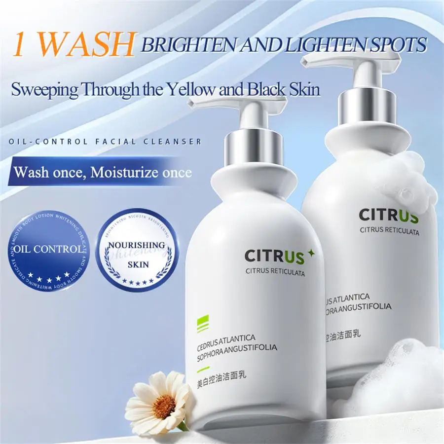 

VETES Facial Cleaser Cleansing oil Face Clean Pore Deep Cleansing Foam Hypoallergenic Non-Drying Oil Control Face Wash Oily Skin