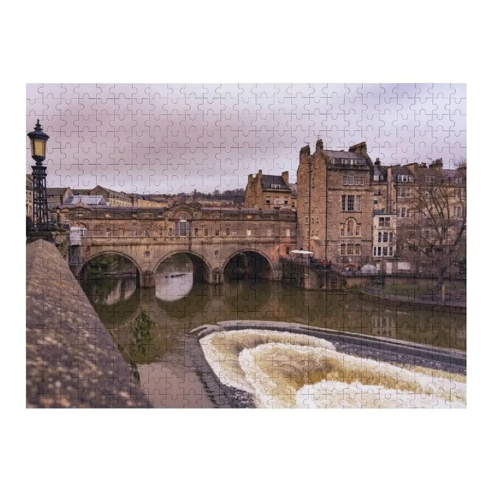 

Pulteney Bridge Winter Jigsaw Puzzle Christmas Toys Baby Wooden Puzzle